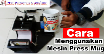 Agan ingin buka usaha cetak mug? ini Cara Menggunakan mesinnya