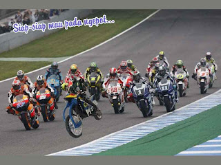 &#91;Lucu gan&#93; Rider Misterius Ini Lebih Hebat dari Valentino Rossi