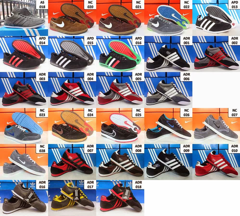 •NIKE•JUNKIEE•DC•ADIDAS•MACHBETH•NEW BALANCE•SPARROW•COUNTRYBOOTS•DLL• PUSAT SEPATU •