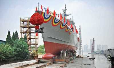 The first Large Patrol Craft (LPC) for Bangladesh Navy launched