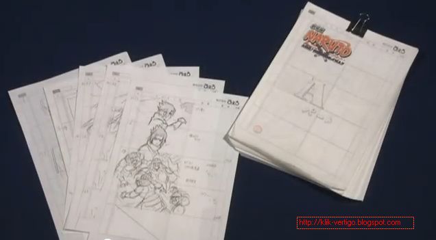 Proses Pembuatan Anime Naruto !