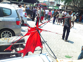 ledakan gas yang menguncang pasar muara karang 27 November 2012