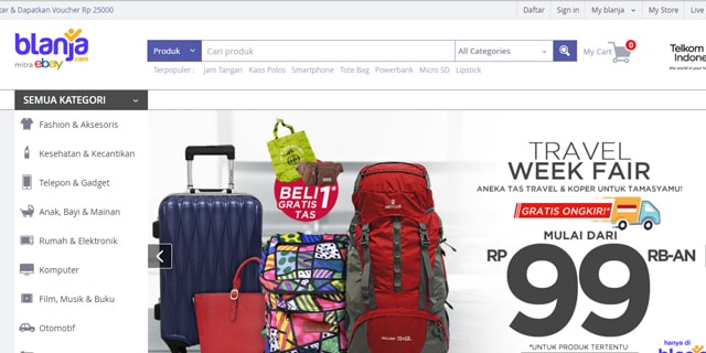 Ini Dia Kumpulan Online Shop yang Terkenal di Indonesia