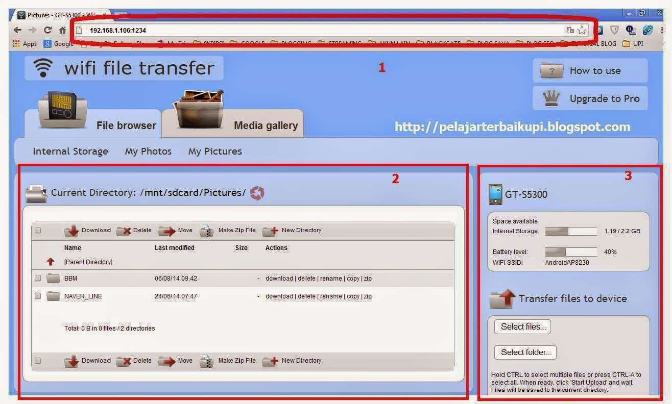 (lebih efesien) cara akses file android di komputer ,tanpa instal software di window