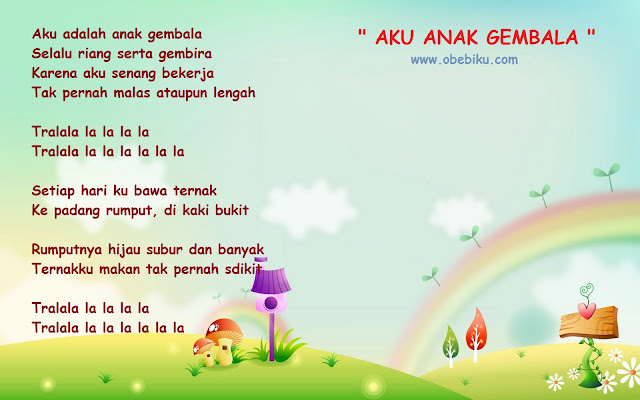 'Anak Gembala', Lagu yang Sempat Ane Bawakan Ketika Perpisahan TK