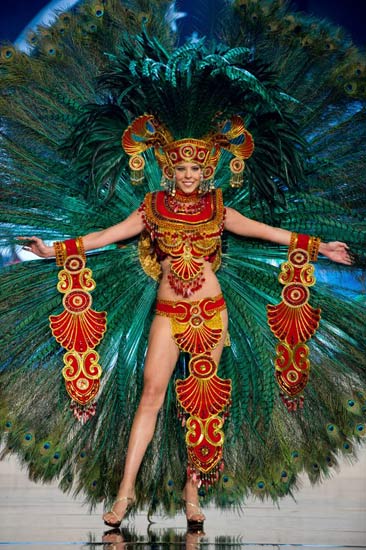 Wah, Indonesia Masuk, 10 Besar Kostum Nasional Miss Universe