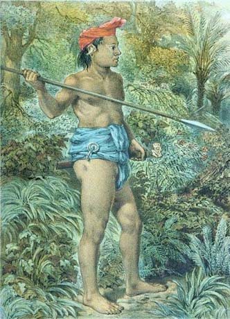 Dayak Punan atau Punan Berkaki Merah (Ot Siau) ..Hanya Mitos atau Nyata?