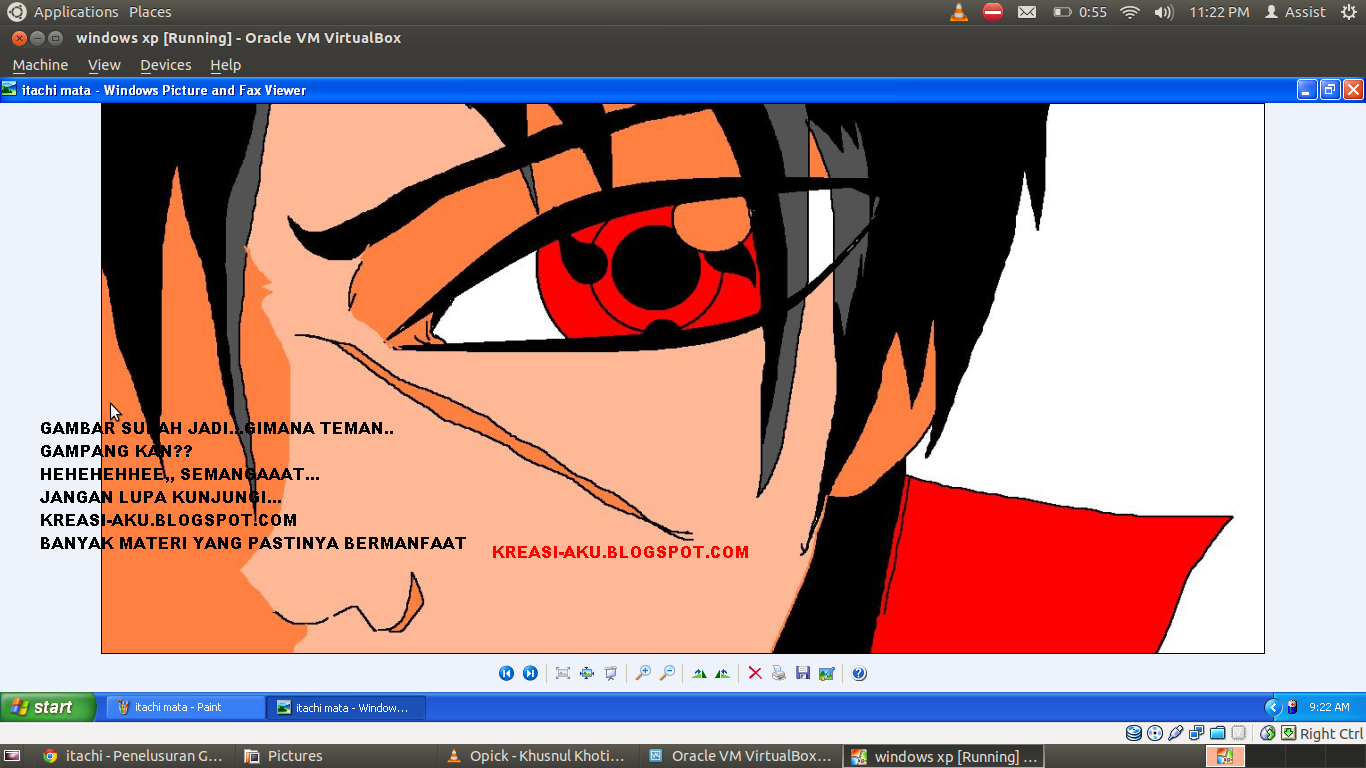 Ane Ajarin Ni,Membuat Uchiha Madara Dengan Corel Draw X3.&#91;TUTORIAL COMPLETE++&#93; :D