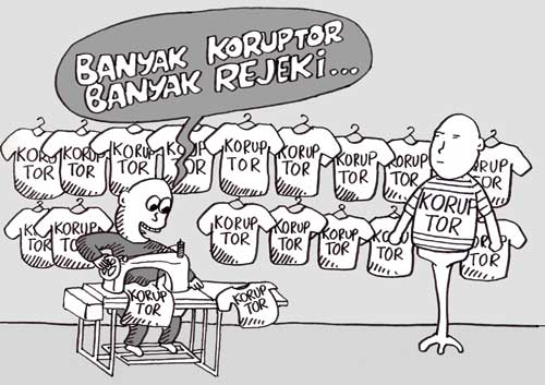 Korupsi Dalam Karikatur