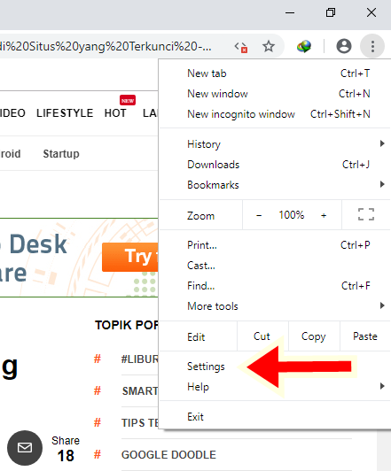 Cara Copy Paste Artikel Dari Situs Yang Dikunci/Protect Google Chrome