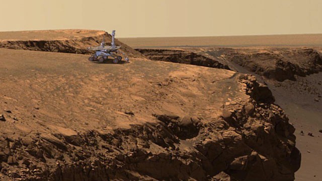 Kartu pos dari Planet Mars