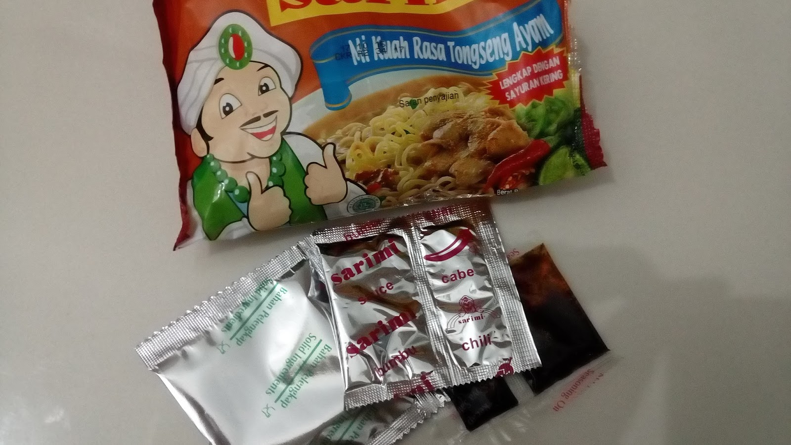 Review produk: mie kuah rasa tongseng ayam