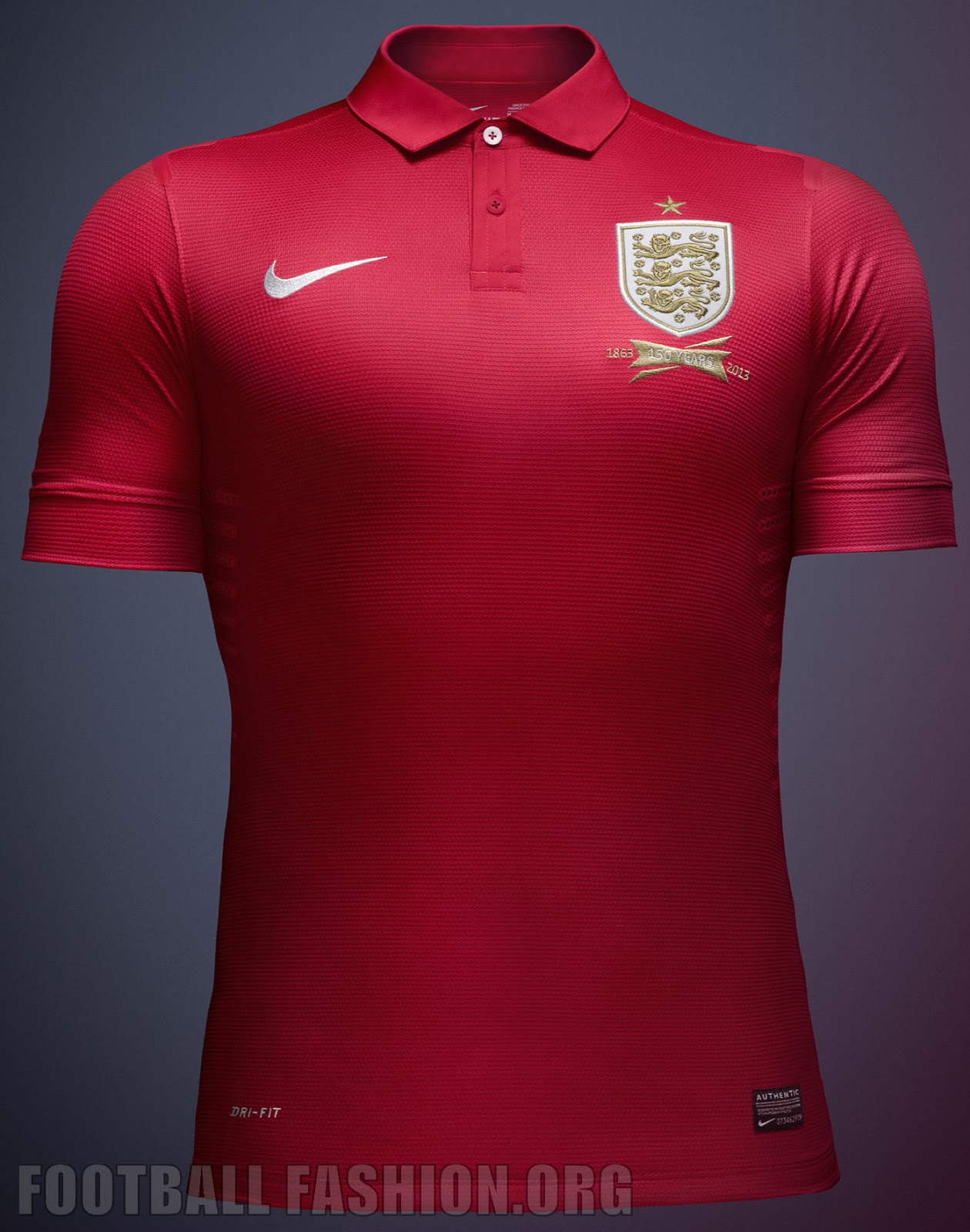 ENGLAND 2013-2014 150th ANNIVERSARY AWAY KIT Made In INDONESIA