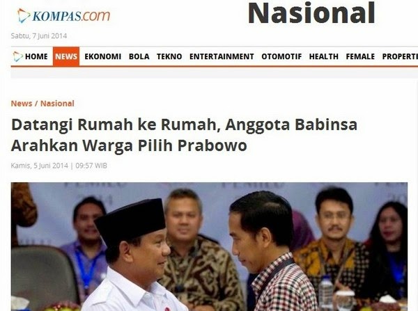 Hayoooo .... berani kagak KOMPAS mengungkapkan jati diri penyebar berita Babinsa?