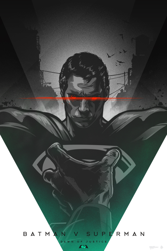 Poster Batman V Superman Buatan Fans Gak Kalah Keren dari Poster Resminya