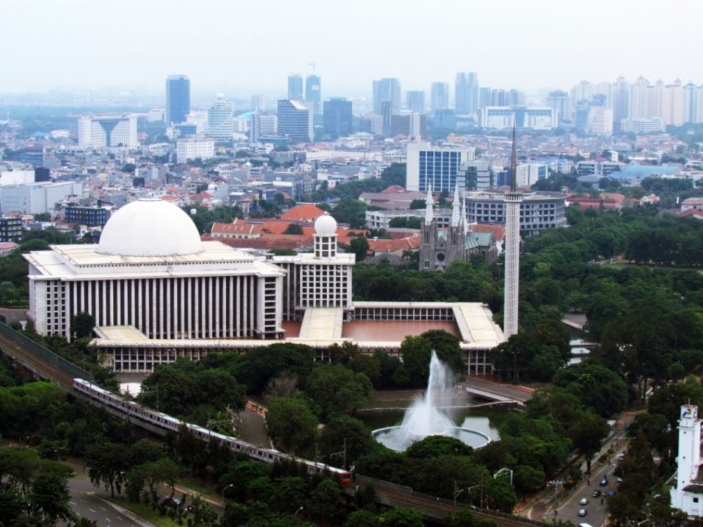 Panorama dari Menara-Menara Tertinggi di Dunia