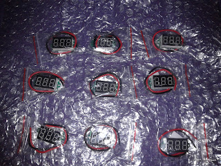 Mini Digital Voltmeter Red LED Vehicles Motor Voltage Panel Meter 3.3-30V