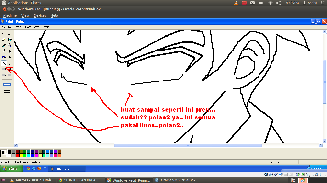 Ane Ajarin nih &quot;Membuat Karacter Sendiri &amp; Kata Mutiara&quot; by ms.Paint 