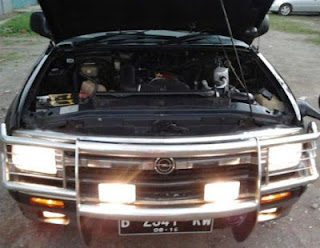 OPEL BLAZER DOHC MANUAL Th'1996 Pjk Br Full Option, siap touring!