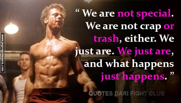 18 Quote Keren dari Fight Club