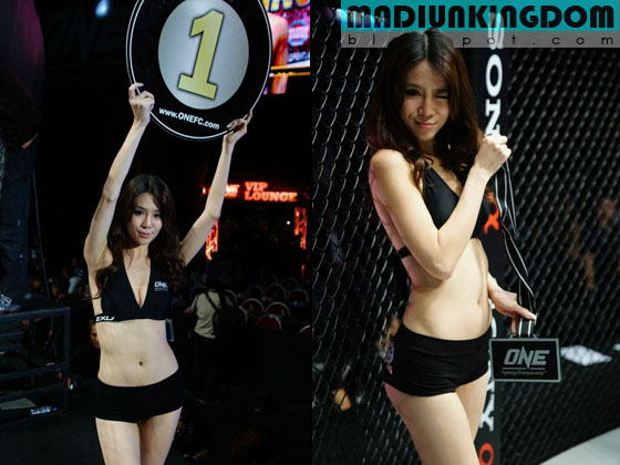 WOW..!!Foto Hot dan Seksi Felixia Yeap, Mantan Guru TK Yang Jadi Ring Girl .....