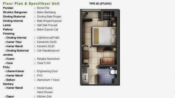 Sentra Timur Residence, Investasi Apartemen Terbaik di Jakarta Timur MD386