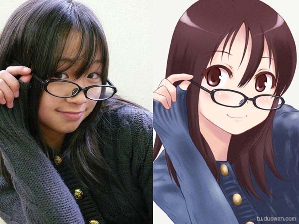 &#91;PIC&#93; Kartun gadis cantik ini ada di dunia nyata