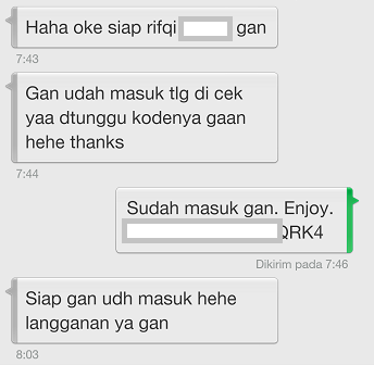 iTunes Gift Card Region Indonesia - IGC murah meriah menawan AMAN