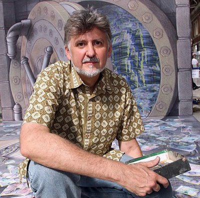 Kurt Wenner Master Anamorphic(Karya Seni Terbaru Gan)