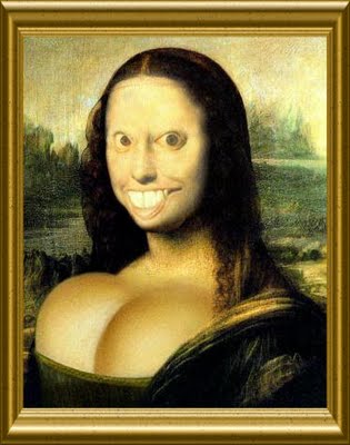 kumpulan lukisan monalisa yang udh didaur ulang
