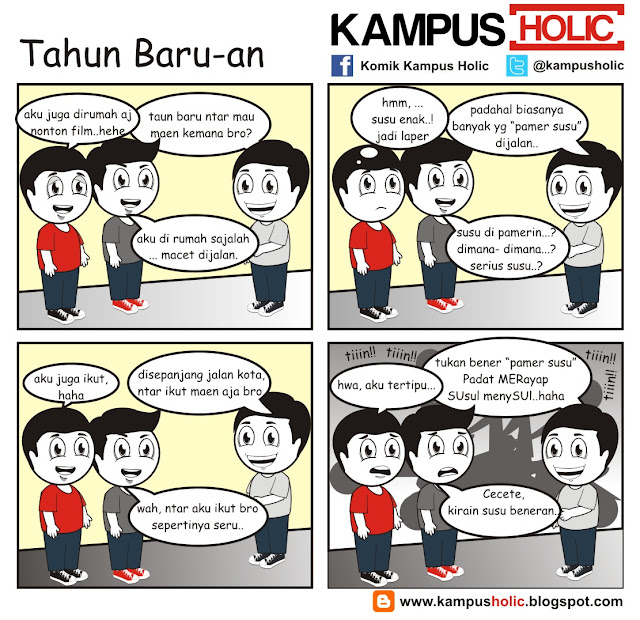 Kampus Holic Komik Strip Seputar Kehidupan Mahasiswa Update Tiap Hari