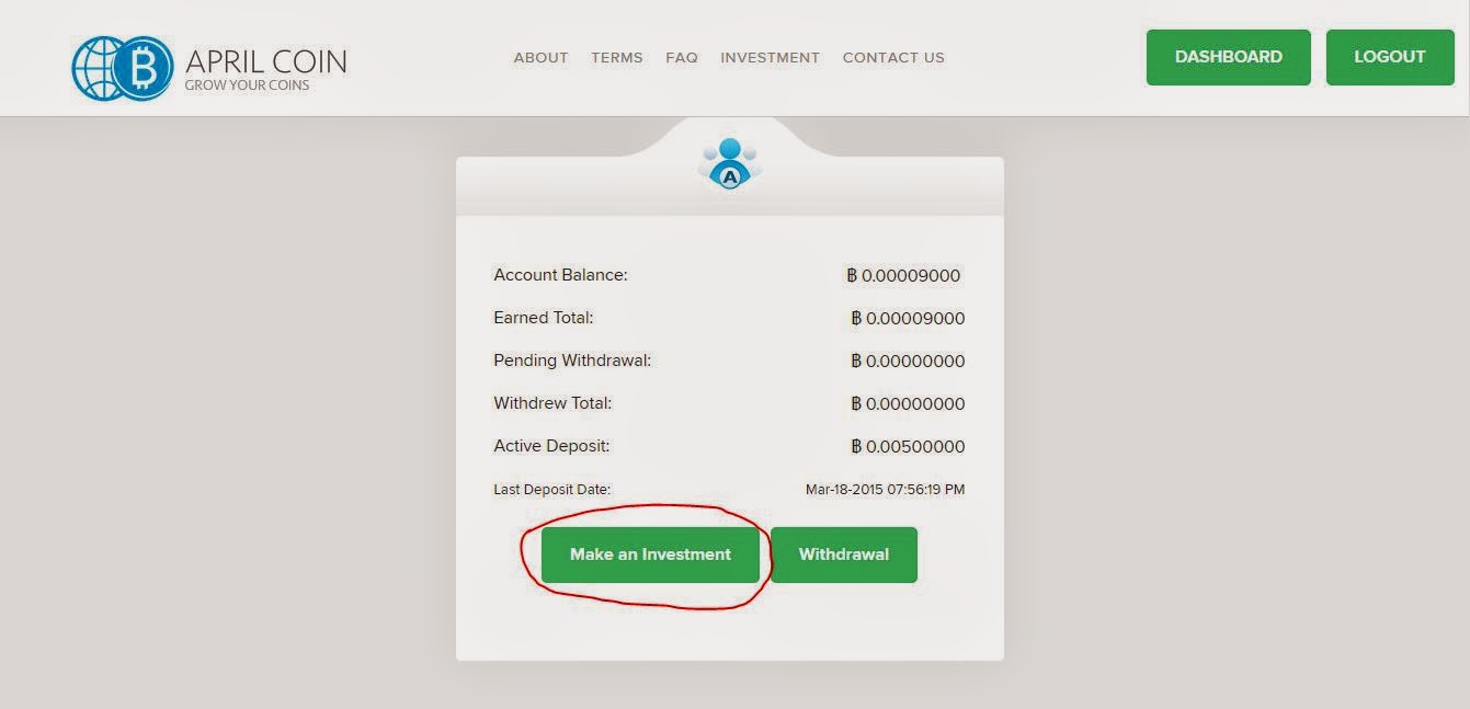 Investasi Bitcoin Di Aprilcoin + Payment Proof