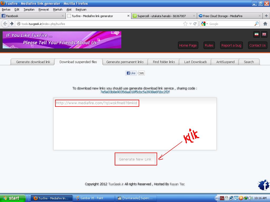 Cara Download File di Mediafire yang Terkena SUSPEND