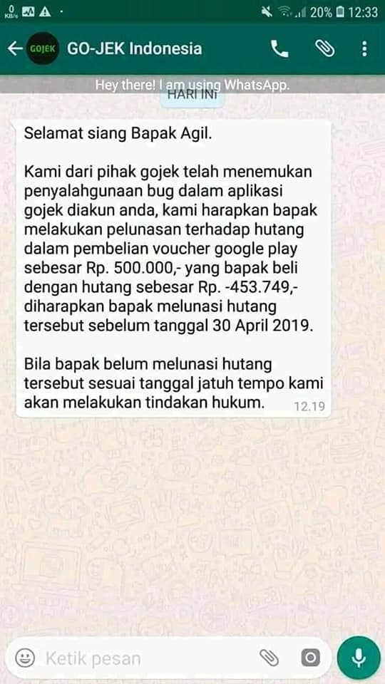 Bug Gopay , Ada Yang Dapat Sampai Ratusan Juta , Gila !!!