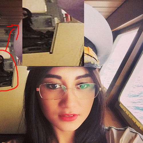 Ada Sosok Penampakan Hantu Kera di Foto Ini