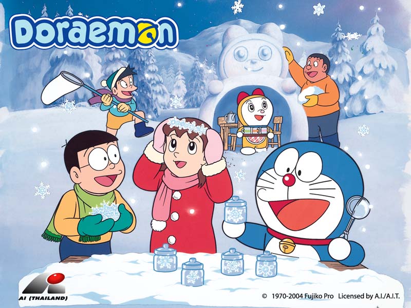 Doraemon dan nobita jadi MANULA GAN!!!