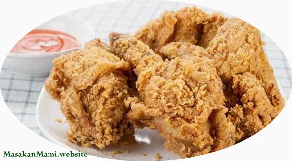 Resep Rahasia Ayam goreng kremes Ala KFC 