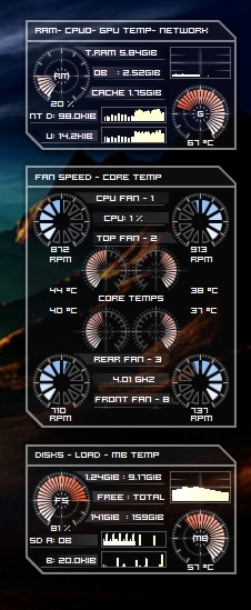 Conky Manager &amp; Conky Theme Pack