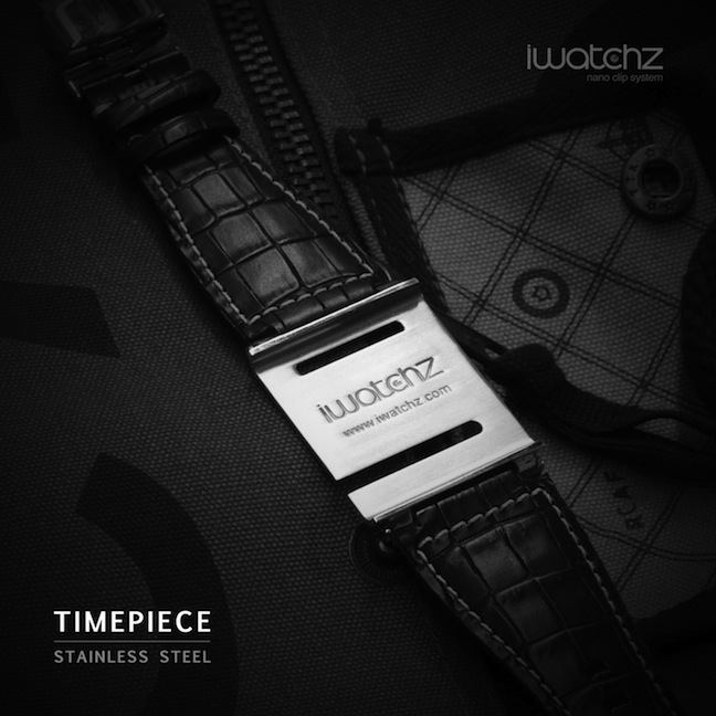jual iwatchz timepiece black new