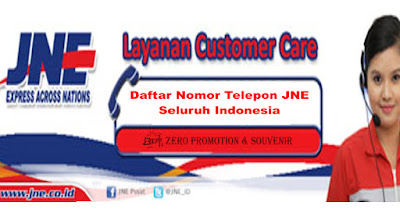 Daftar Nomor Telepon JNE Seluruh Indonesia 