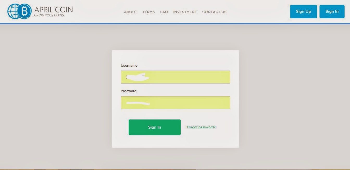 Investasi Bitcoin Di Aprilcoin + Payment Proof