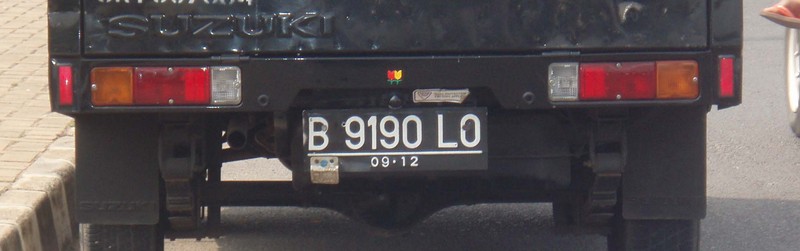 TNKB (Tanda Nomor Kendaraan Bermotor) unik gan...