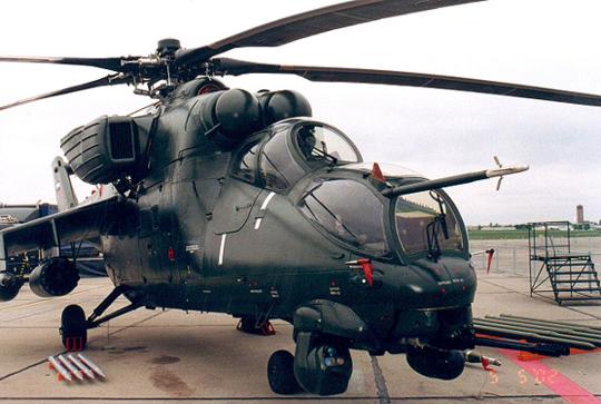 Russia Mengirim 4 Mi-35M Attack Helicopter Untuk Azerbaijan Air Force