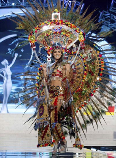 Wah, Indonesia Masuk, 10 Besar Kostum Nasional Miss Universe
