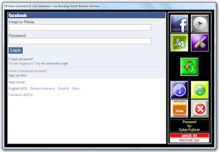 FB Auto Comment &amp; Like Generator V4.2.2 (Support I.E 9)