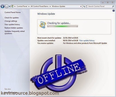 Cara Update Windows secara offline