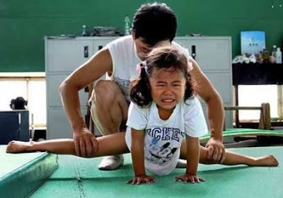 serem....Ngeri Liatnya gaaan, Ini Latihan Senam Atau Nyiksa Anak?