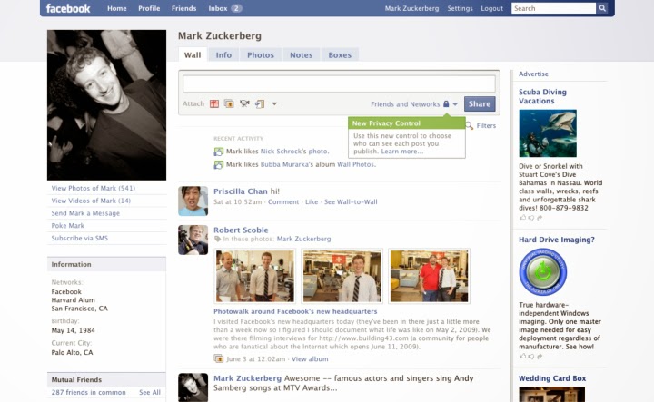 evolusi facebook 2004-2014