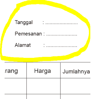 Tutorial Cara Membuat Nota Penjualan Corel Draw