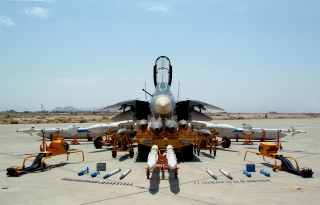 **Iran Air Force: Satellites and F-14 Tomcats Jet Fighter**